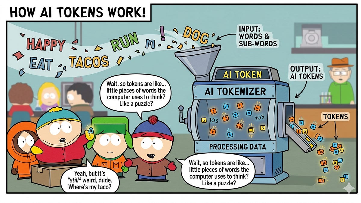 一眼就懂｜Token是你需要知道 AI 世界最重要的單字 - by 九等觀察 - 涮涮九等 | 投資升等