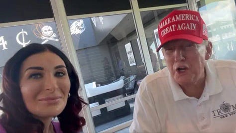 Laura Loomer and Trump