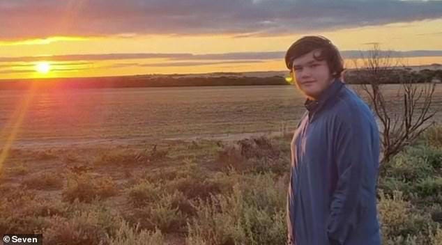 Graham Wild, 15, (pictured) collapsed on a walk and texted his mum for help. He deteriorated at the hospital and doctors and nurses took turns administering CPR for an hour and a half
