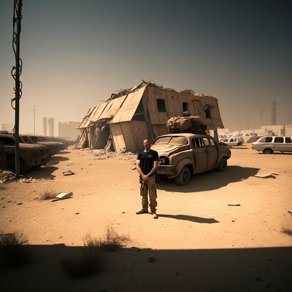 AI version of me in Afghanistan