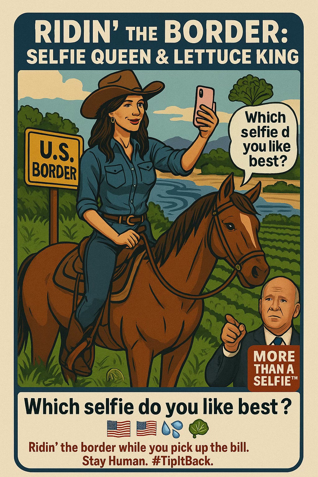 Crime and Punishment sometimes comes in the form of selfies and bags of cash as reality tv takes us south to what really goes on at the border 