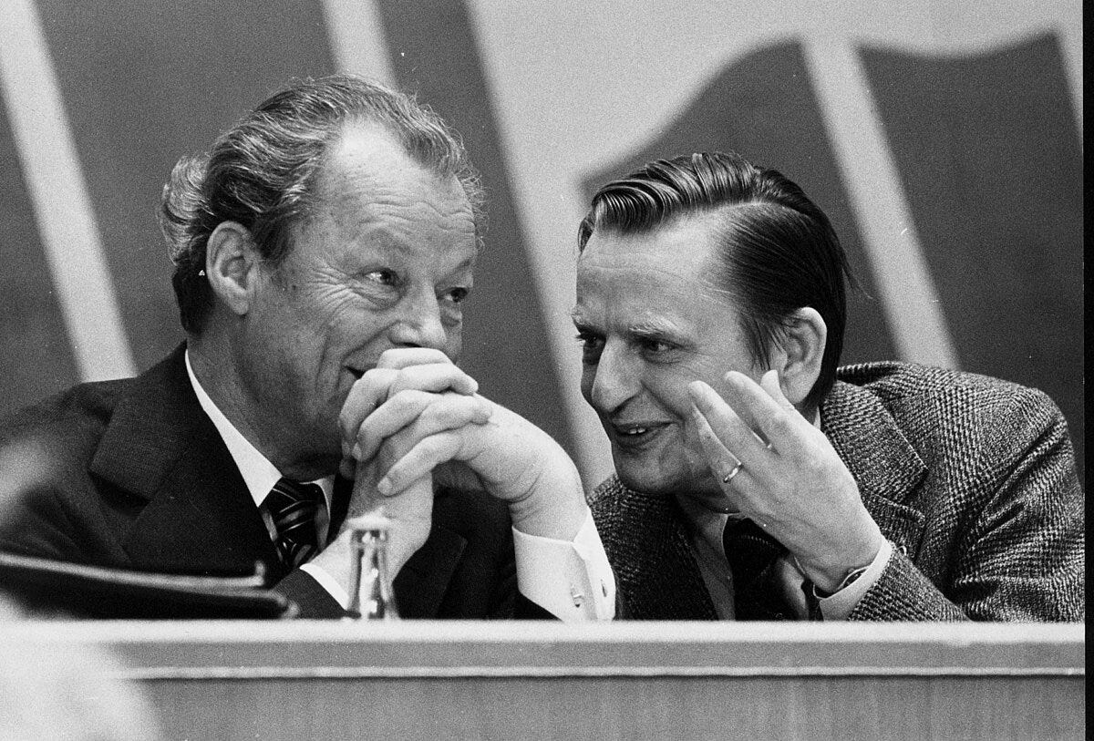 50 Years of Palme and Brandt