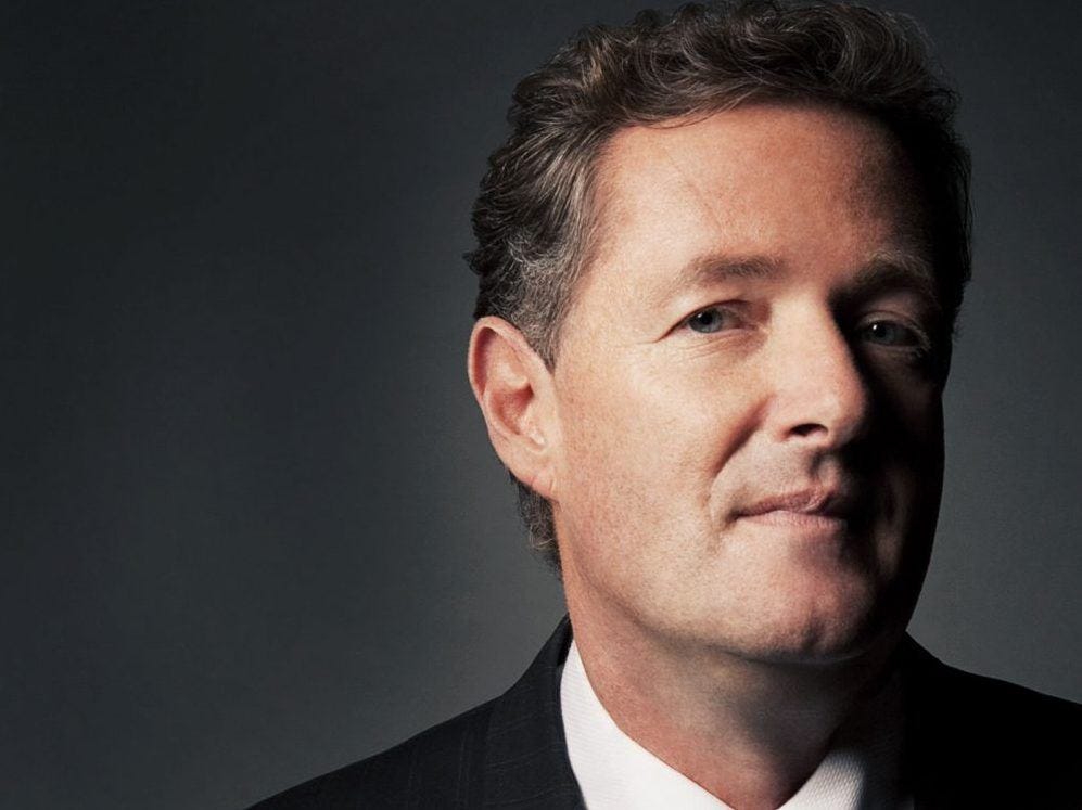 Piers Morgan proves what's wrong with the global white patriarchy 2016 images Piers Morgan proves what's wrong with the global white patriarchy 2016 images