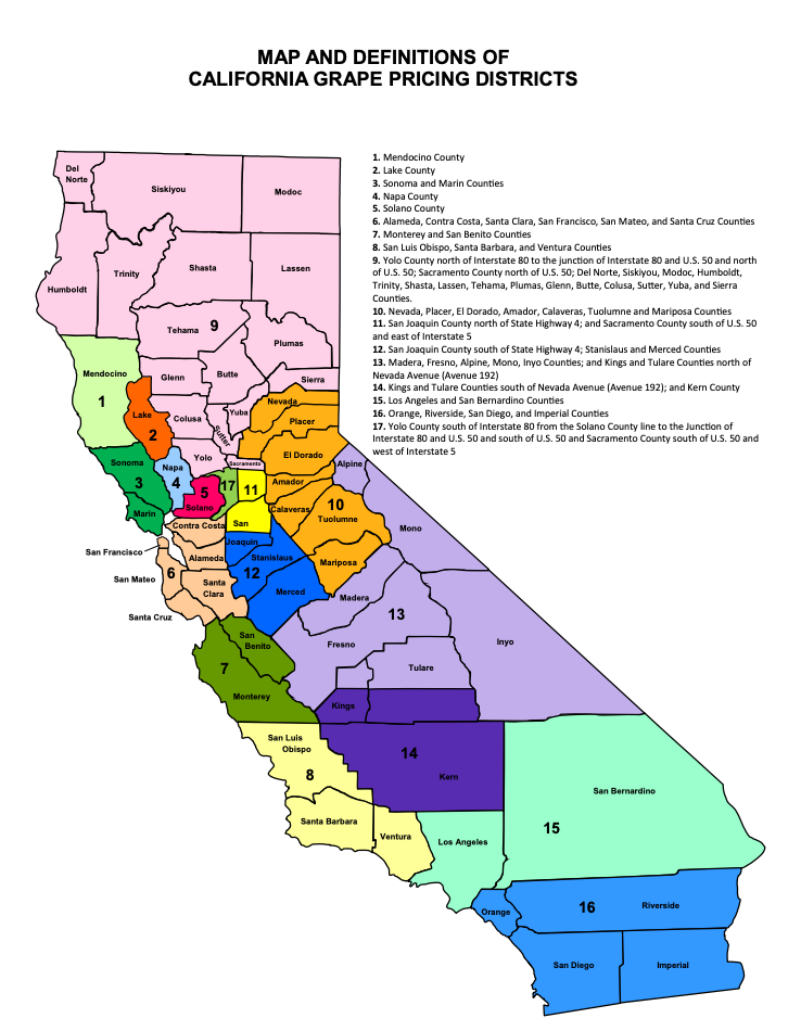 Crush district map Crush district map