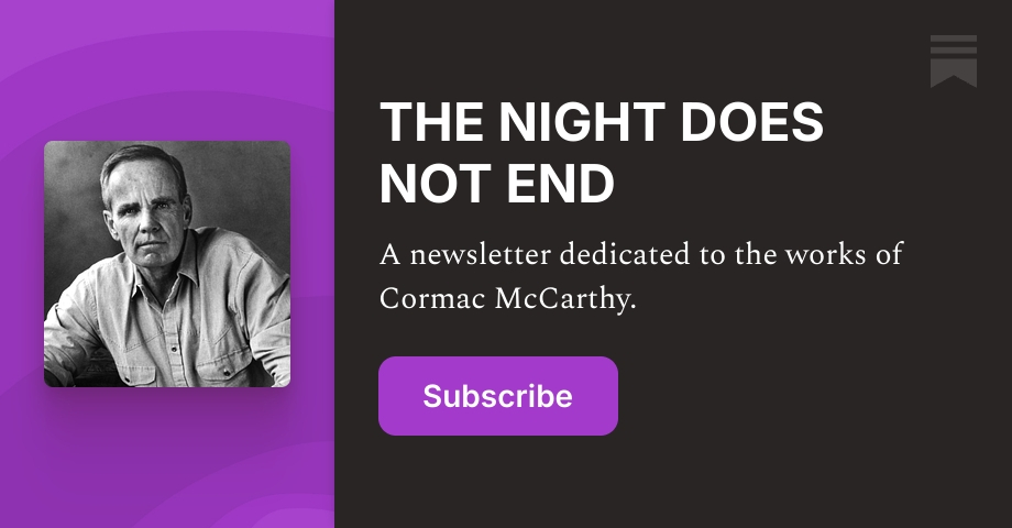 THE NIGHT DOES NOT END | Aaron Gwyn | Substack