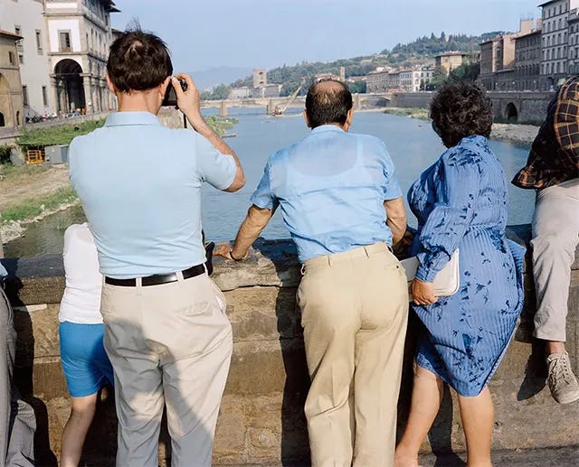 Florence, 1981: Timeless beauty along the Arno, capturing the city's artistic soul. Florence, 1981: Timeless beauty along the Arno, capturing the city's artistic soul.
