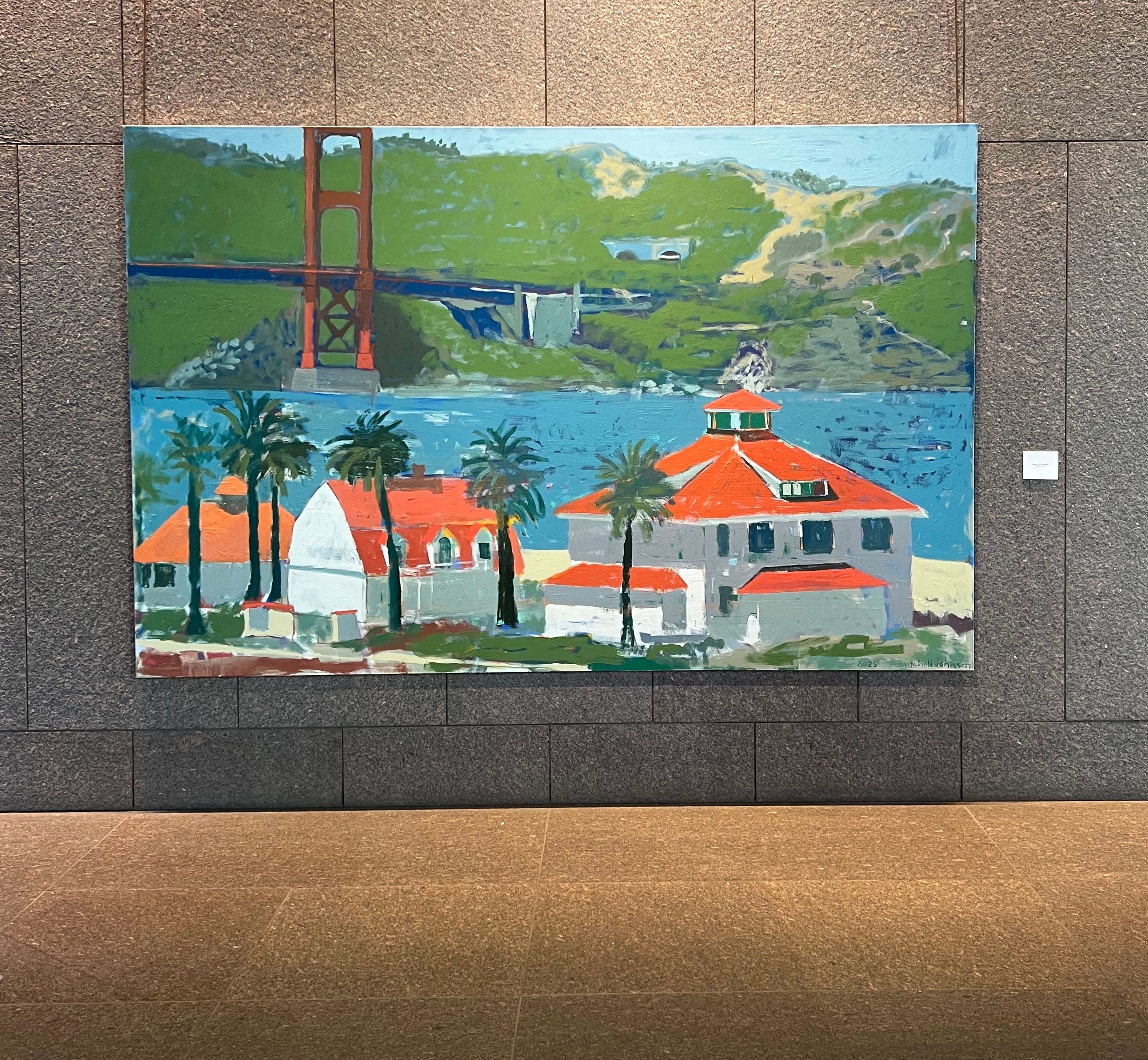 Giant Abstract and Landscape Paintings