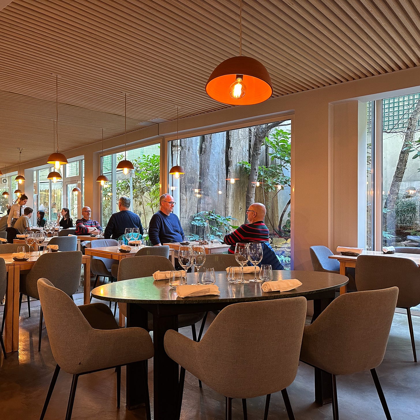 Interior at La Table de Colette restaurant in the Latin Quarter of Paris - photo by Meg Zimbeck for Paris by Mouth