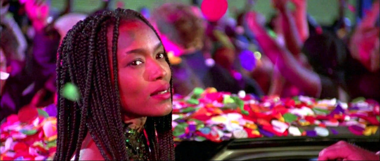 Black Girl Fly Magazine — lovethemovie: Angela Bassett in Strange Days...