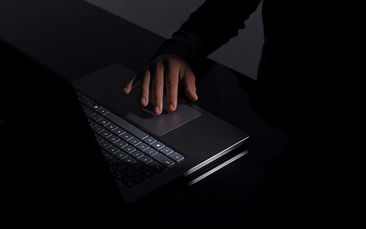Surface Laptop Ultra display trackpad