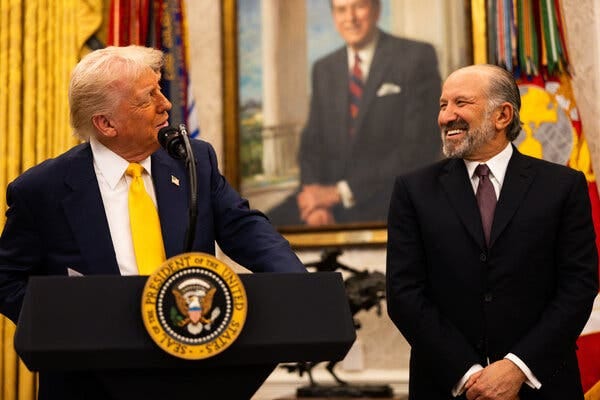 Who's Got Trump's Ear on Tariffs? Lutnick or Navarro? - The New York Times