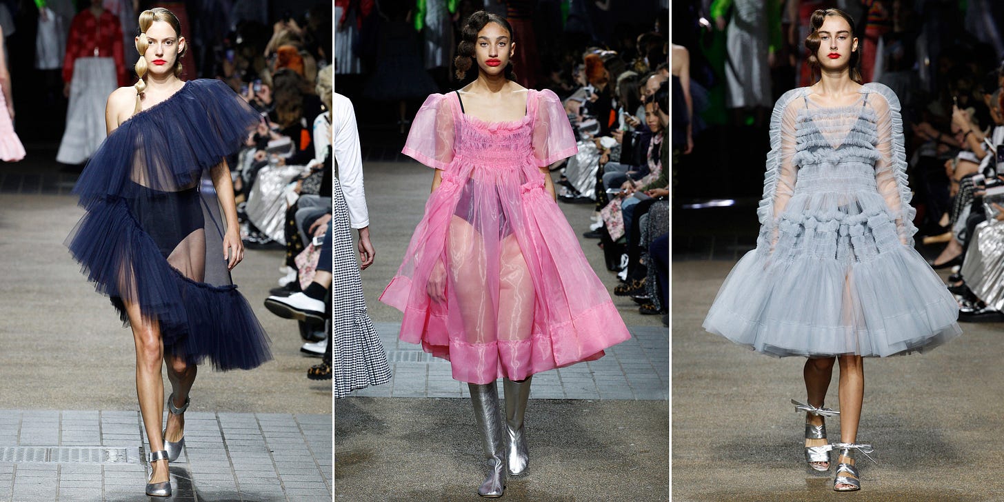 See the full Molly Goddard x Topshop collaboration