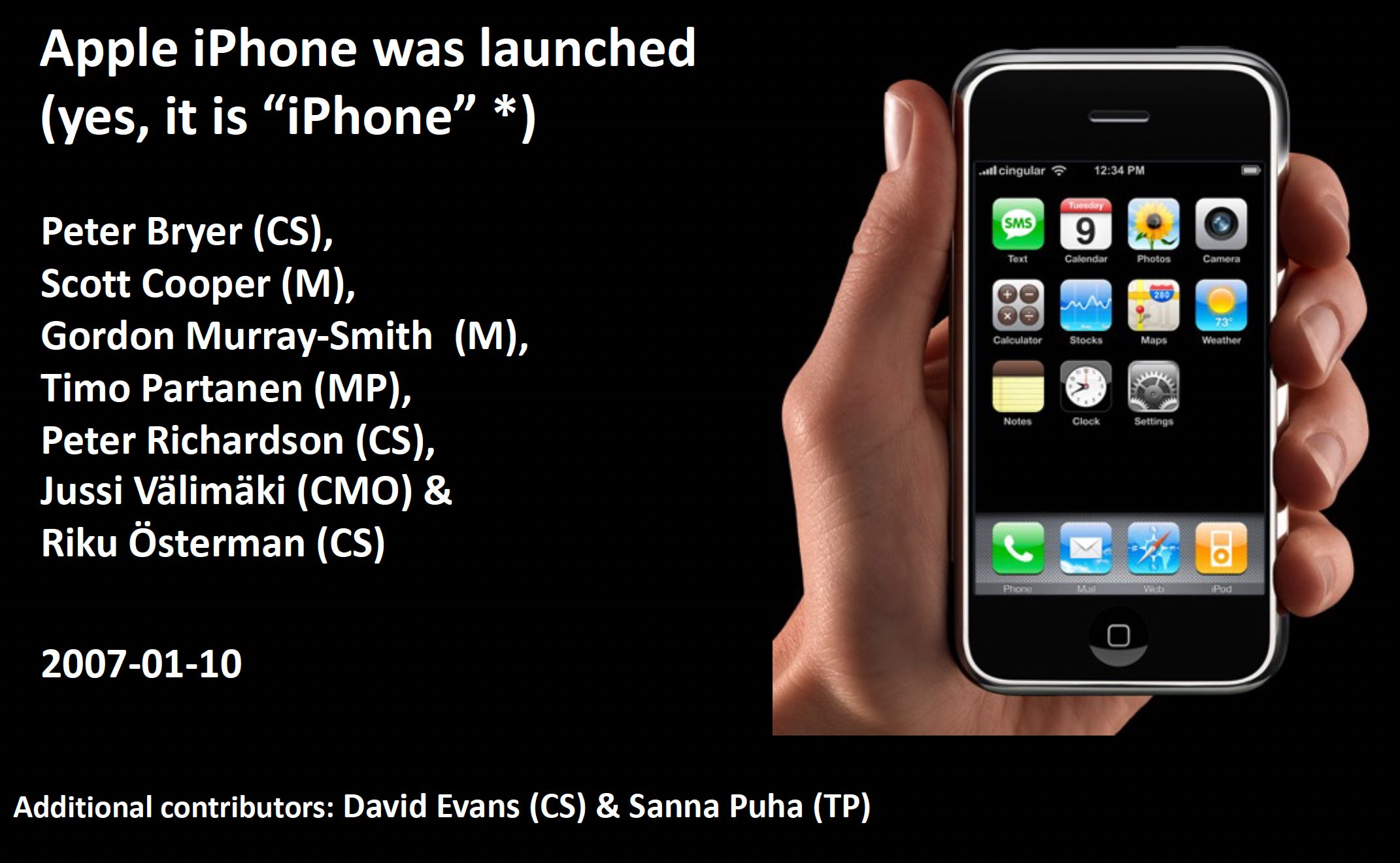Venturing Insights #30 - Nokia saw the iPhone coming. So why did