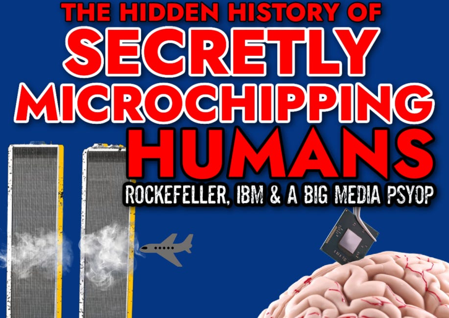 The Hidden History of Secretly Microchipping Humans - Rockefeller, IBM & a Big Media PSYOP [V2K PART 8]