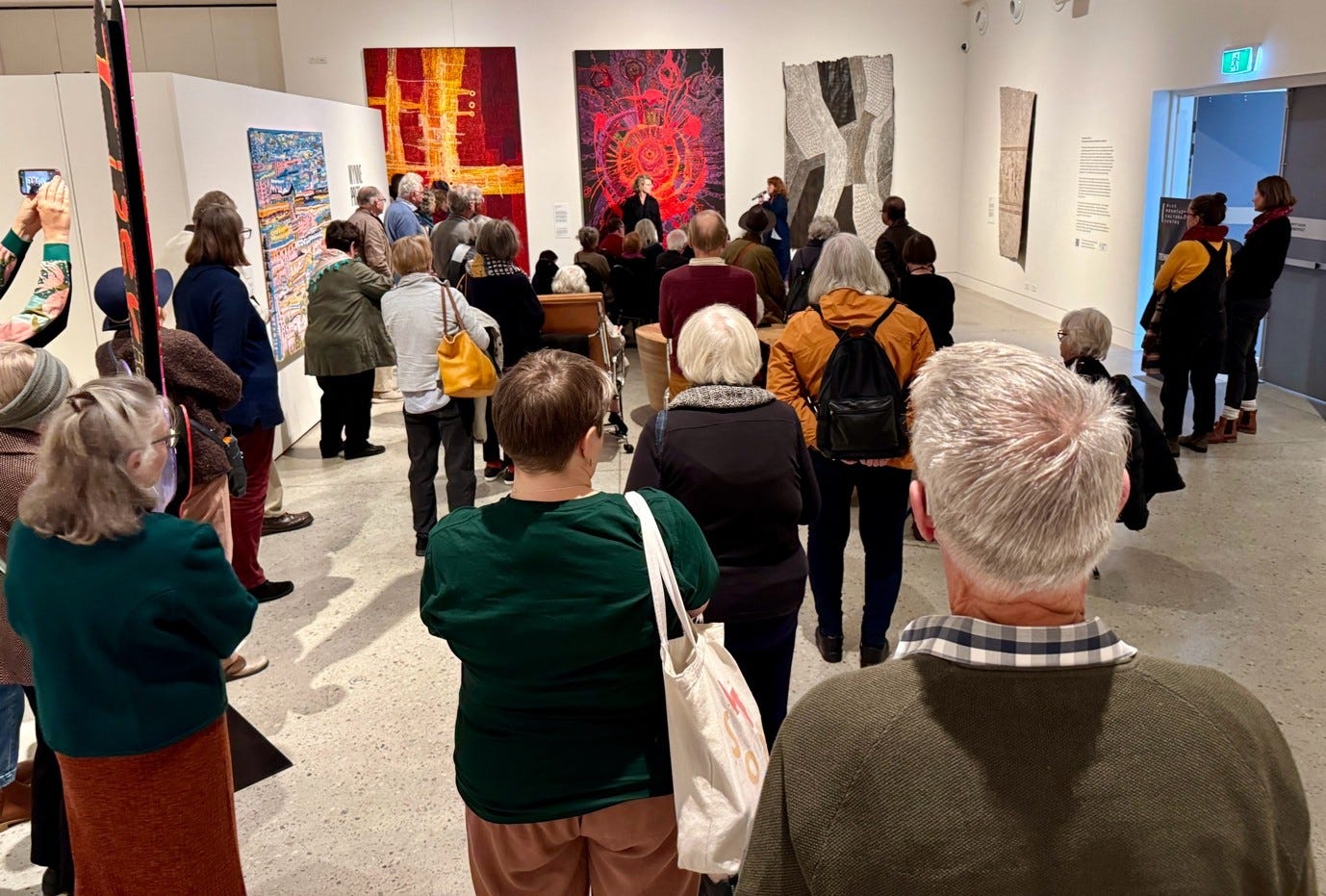 At the 2024 Wynne prize exhibition in Katoomba At the 2024 Wynne prize exhibition in Katoomba