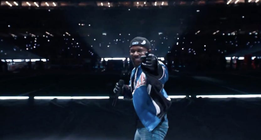 Sports media world reacts to Kendrick Lamar's Super Bowl halftime show