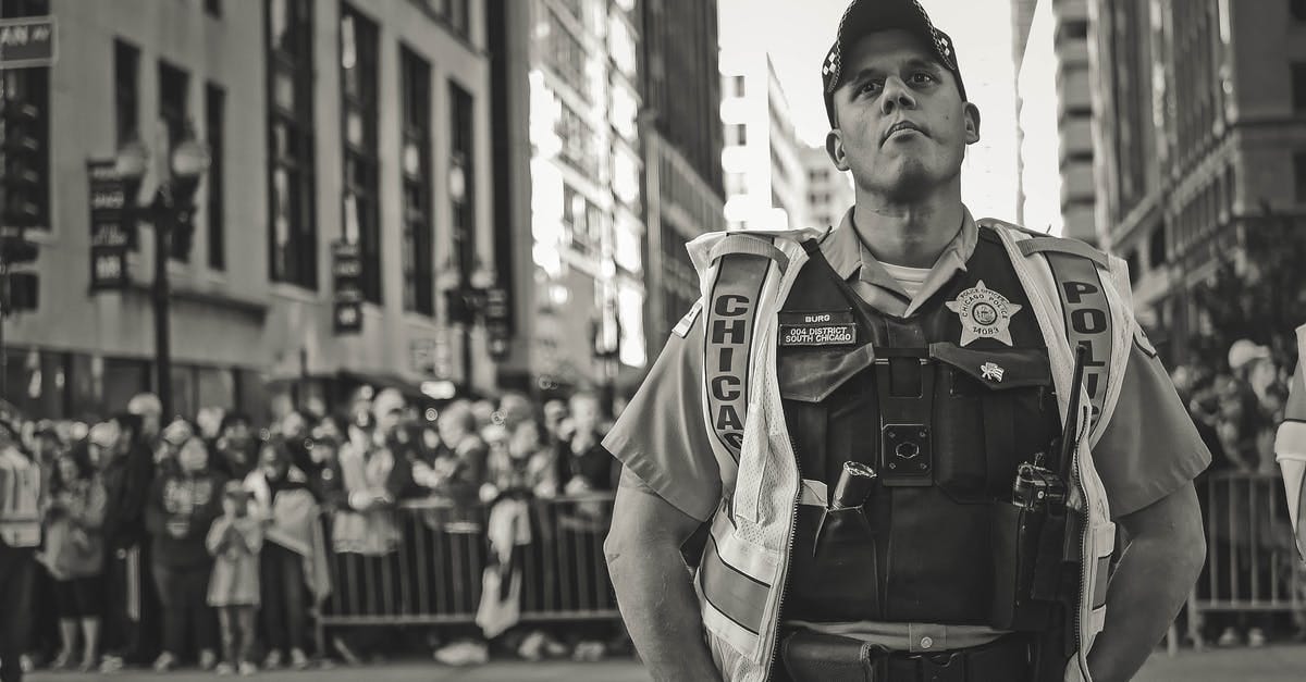 Grayscale Photo of a Police · Free Stock Photo Grayscale Photo of a Police · Free Stock Photo
