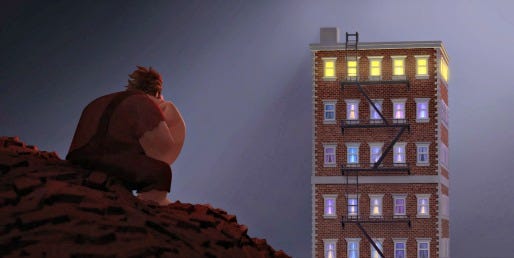 Wreck-It Ralph - inside