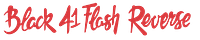 Black 41 Flash Reverse