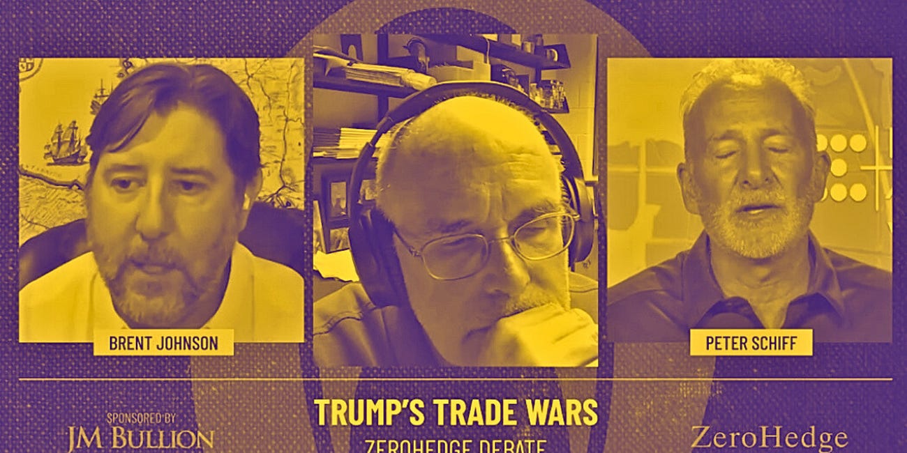 Clash of Titans: Brent Johnson vs. Peter Schiff on Trump's Trade Wars