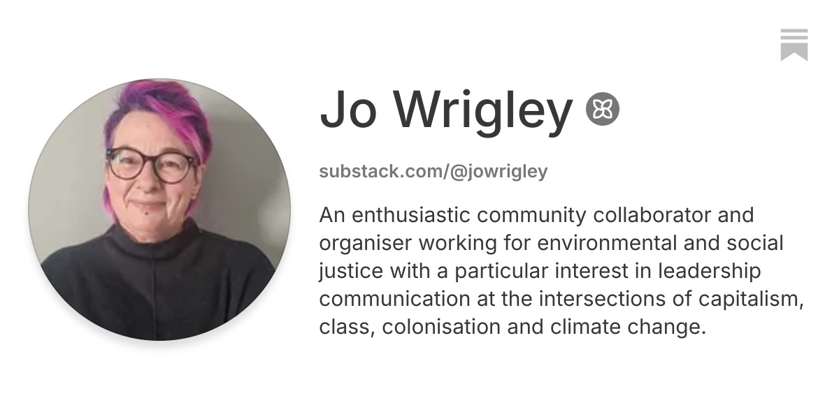 Jo Wrigley | Substack
