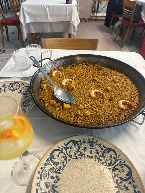 La Pepica - must order: grilled red shrimps, scallops, & seafood paella