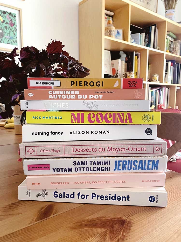 des pages en cuisine livres de recettes