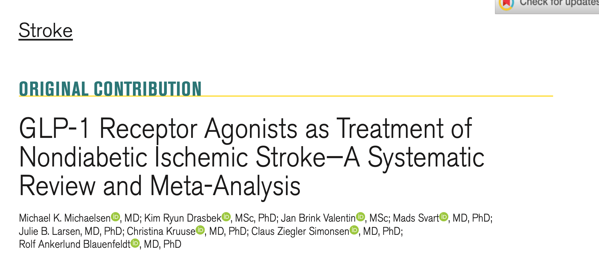 Do GLP-1s Protect the Brain After Stroke? Here’s What the Data Says
