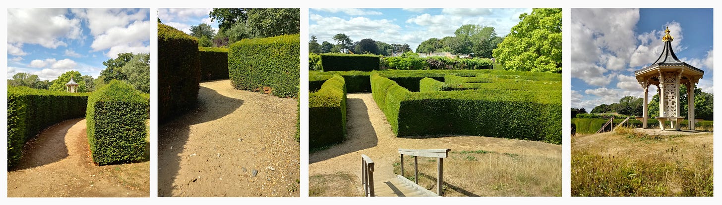 The maze at Somerleyton