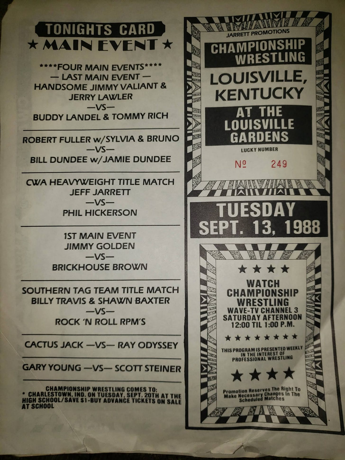 May be an image of ticket stub and text May be an image of ticket stub and text