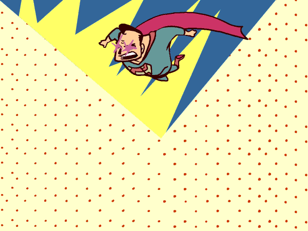 wonder woman superman GIF by Forrest Norris wonder woman superman GIF by Forrest Norris