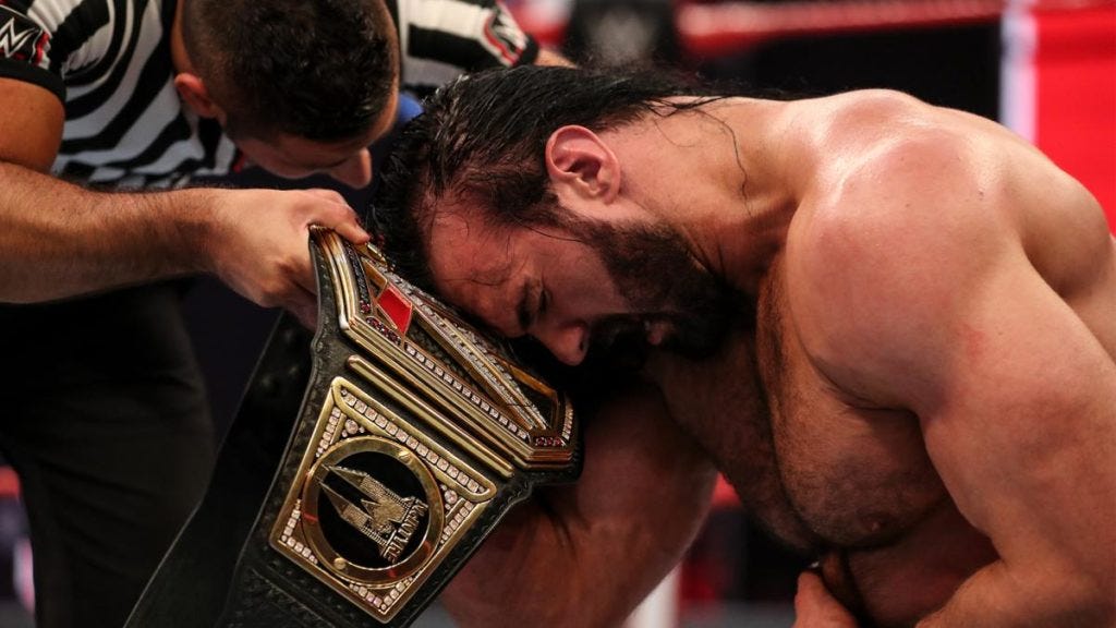Drew McIntyre, WWE-Champion (Bild: (c) 2020 WWE. All Rights Reserved.) Drew McIntyre, WWE-Champion (Bild: (c) 2020 WWE. All Rights Reserved.)