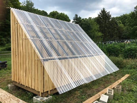 virginia tech solar kiln construction