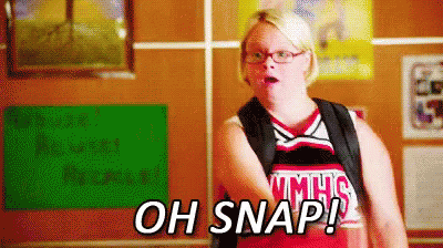 Oh Snap GIF - Snap Glee - Discover & Share GIFs in 2021 | Glee memes, Glee funny, Glee quotes Oh Snap GIF - Snap Glee - Discover & Share GIFs in 2021 | Glee memes, Glee funny, Glee quotes