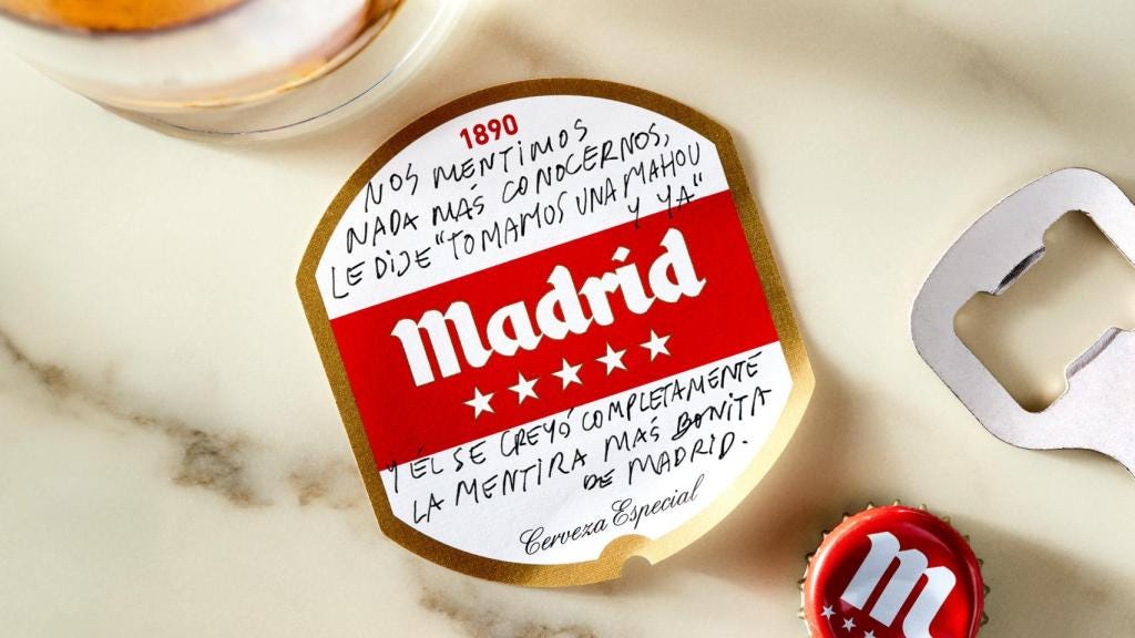 Mahou pasa a llamarse Madrid