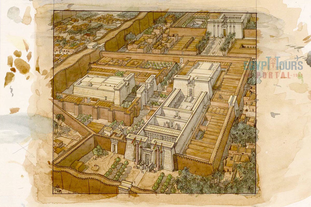 Layout and Design of the City of Hermopolis - Egypt Tours Portal