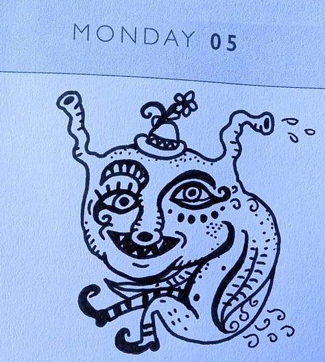 Daily Surrealist Doodles 