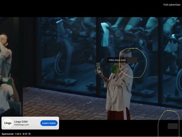 r/extremelyinfuriating - YouTube adding blackout squares over adverts to hide the “skip” button