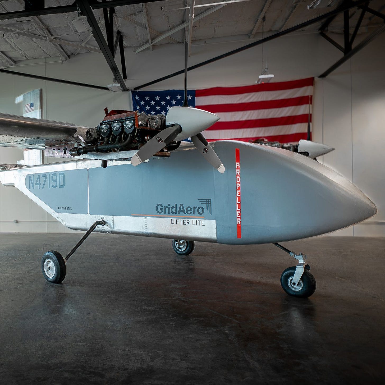 Grid Aero debuts with cargo-hauling Lifter-Lite drone