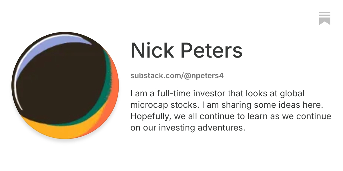 Nick Peters | Substack
