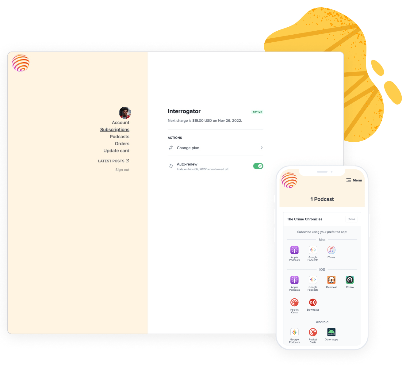 Memberful membership experience