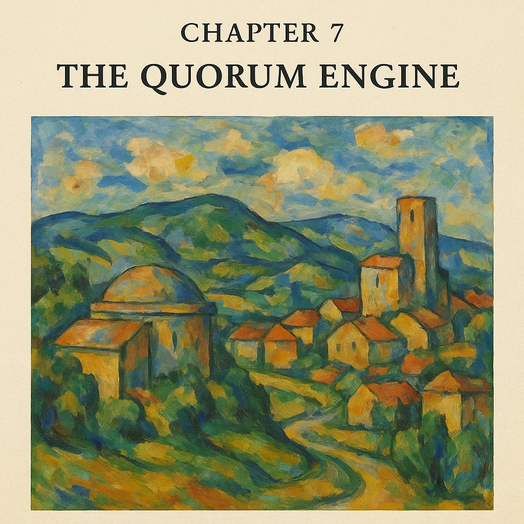 DAO of BLOOD: The Quorum Kill, Chapter 7, Part 1 of 3.