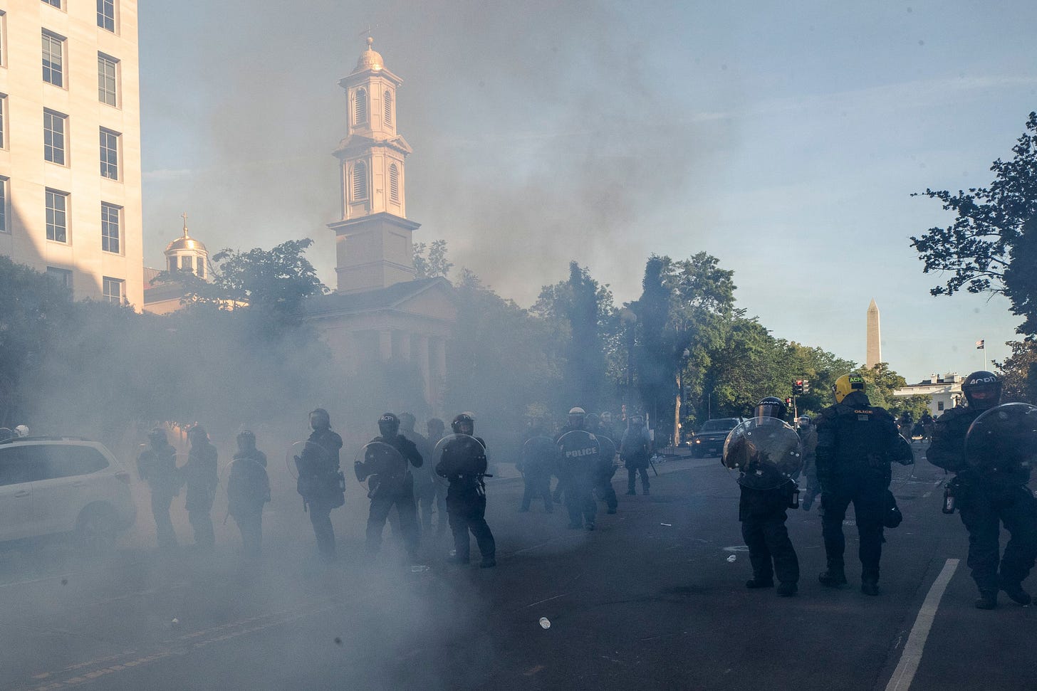Reporters Push Back On Park Police Claim Of Monday Protest – Deadline