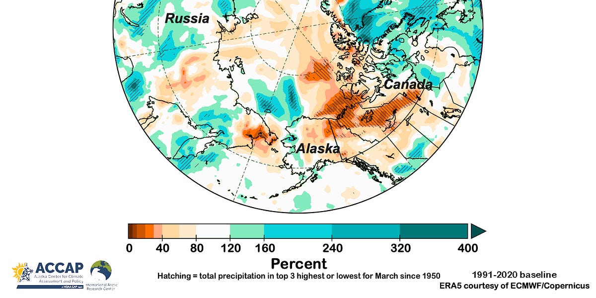 March 2025 Arctic Climate Summary - by Rick Thoman