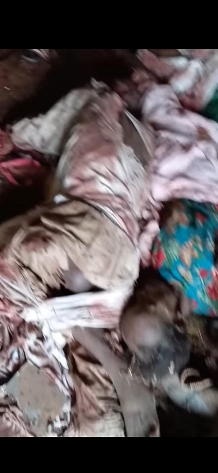 Aftermath of RSF attack on El-Fasher IDP encampment