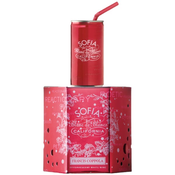 NV Francis Ford Coppola Sofia Blanc de Blancs, Monterey County, USA, ( –  Woods Wholesale Wine