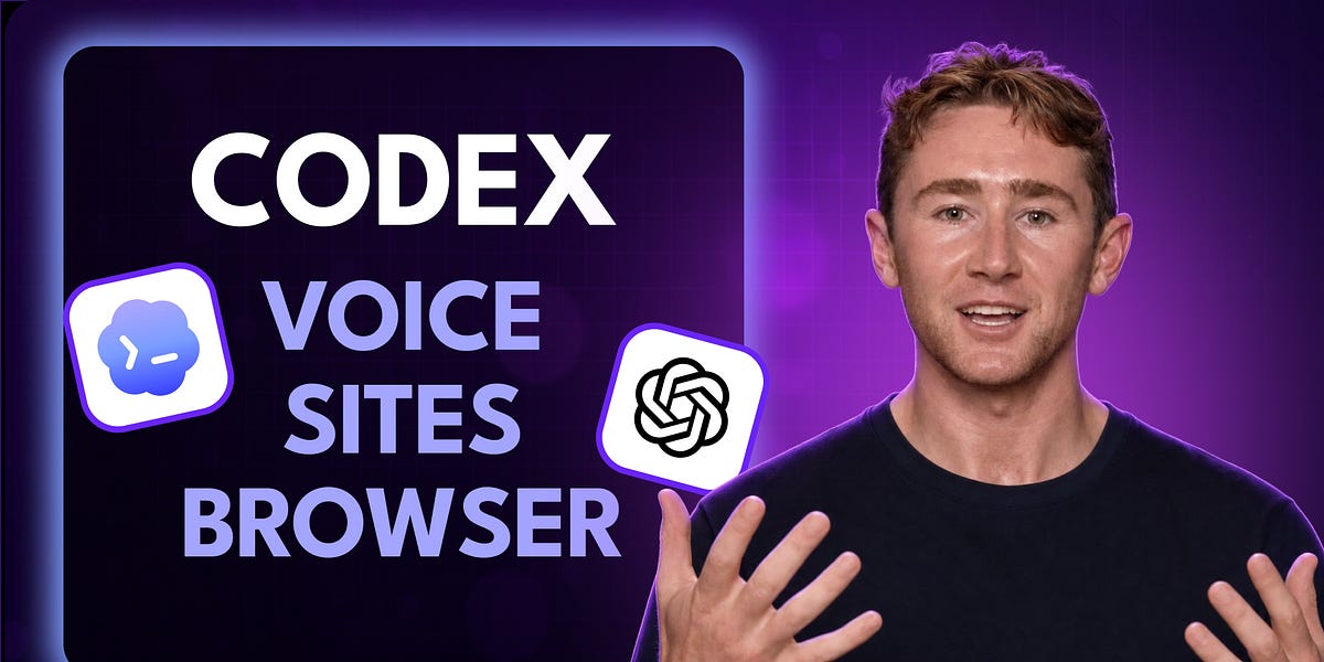 ChatGPT Codex Voice + browser + Sites: an expert’s AI workflow | Nick Baumann (OpenAI)