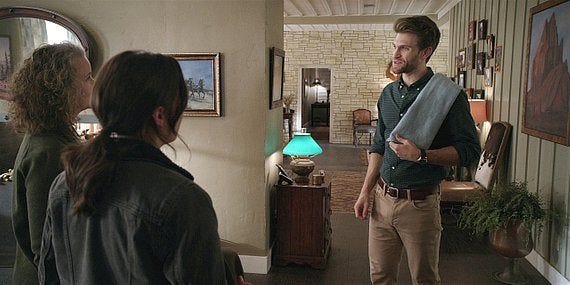 Gay Liam looking very homo with Abeline on Walker 2.10. Gay Liam looking very homo with Abeline on Walker 2.10.