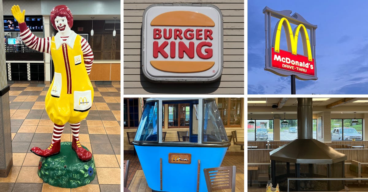 90s McDonald's chair オールドマック オールドマクドナルド