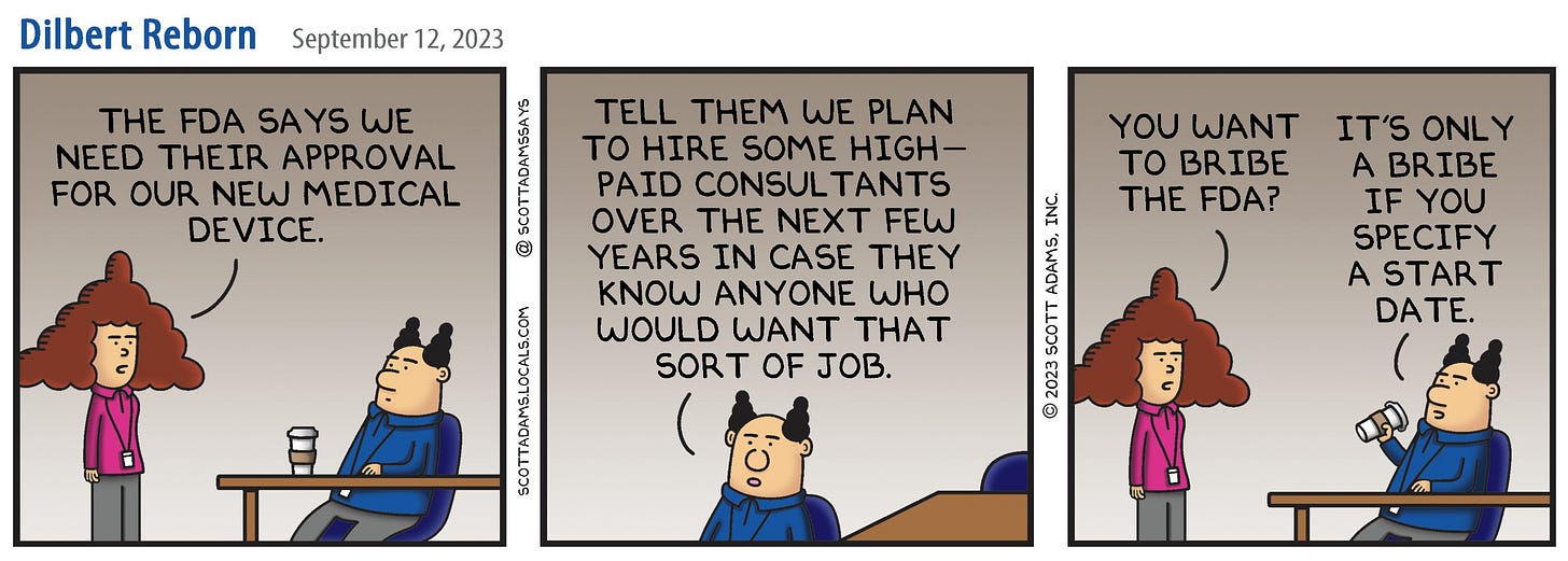 Scott Adams on X: "#DilbertReborn 9/12/23 https://t.co/xgBl6BtmxO" / X